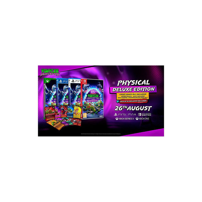 Jeu Switch FLASHPOINT Tmnt Splintered Fate Deluxe Edition