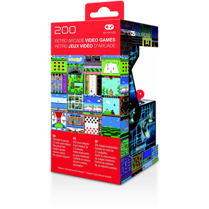 Console rétro MY ARCADE Mini Arcade rétro + 200 jeux intégrés