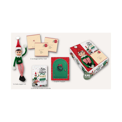 Coffret LAROUSSE 15 recettes et activités lutin coquin