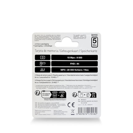 Carte Micro SD LISTO 32Go