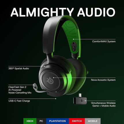 Casque gamer STEELSERIES Arctis Nova