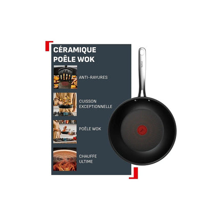 Wok TEFAL 28cm Excellence +