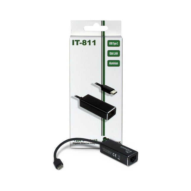 Carte ethernet INTER-TECH INTERTECH Adaptateur USB3.0 type C vers