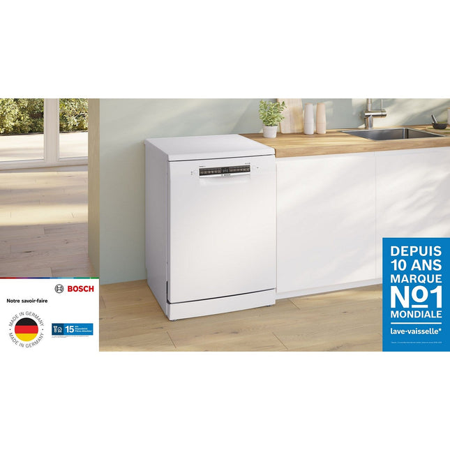 Lave vaisselle 60 cm BOSCH SMS6ZCW10E, SERENITY, Séchage Zeolith