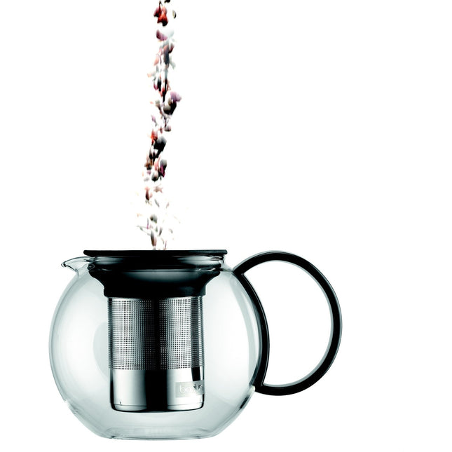 Théière à piston BODUM A PISTON FILTRE EN INOX 1L