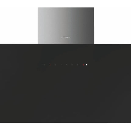 Hotte décorative murale inclinée SMEG KICV90BL2