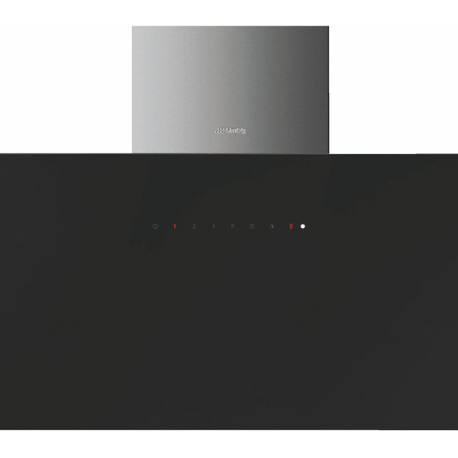 Hotte décorative murale inclinée SMEG KICV90BL2