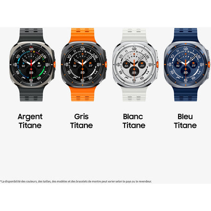 Montre connectée SAMSUNG Galaxy Watch Ultra 2025 Titane