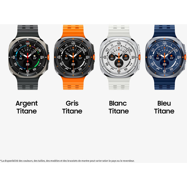 Montre connectée SAMSUNG Galaxy Watch Ultra 2025 Titane