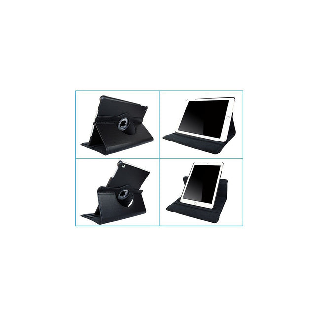 Coque PHONILLICO iPad Mini 1/2/3 - Etui 360 Noir