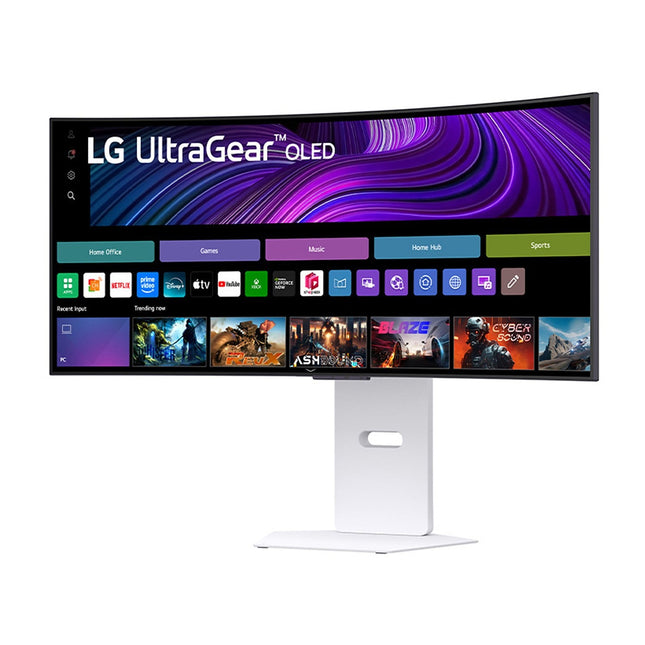 Ecran PC Gamer LG 34GX90SA-W 34" Incurvé WQHD 240Hz OLED HDR True Black 400 HDMI 2.1 AMD FreeSync & G-Sync