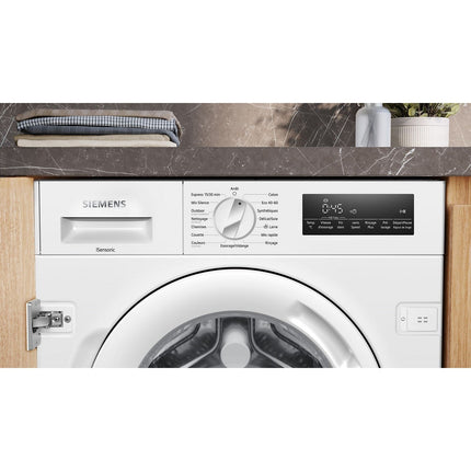 Lave linge hublot encastrable SIEMENS WI14W549FF iQ700
