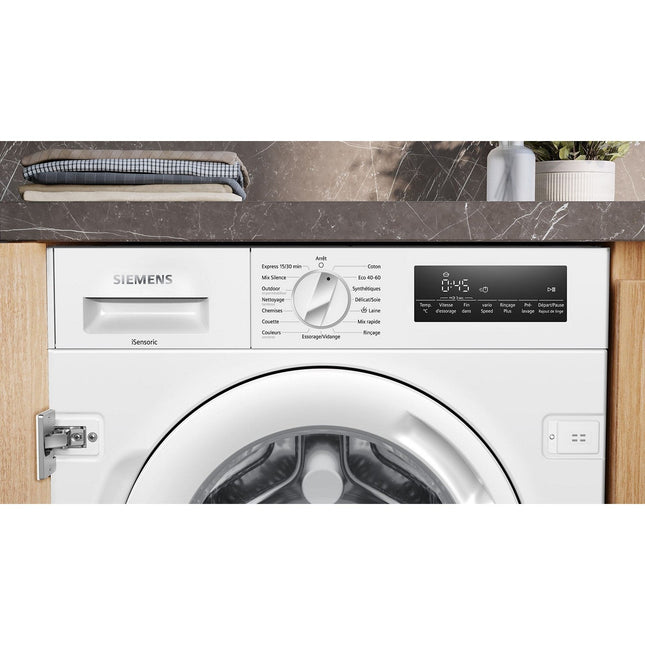 Lave linge hublot encastrable SIEMENS WI14W549FF iQ700