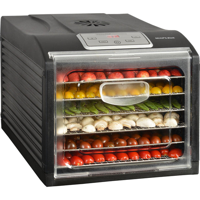 Déshydrateur KITCHEN CHEF Secco 6.Black