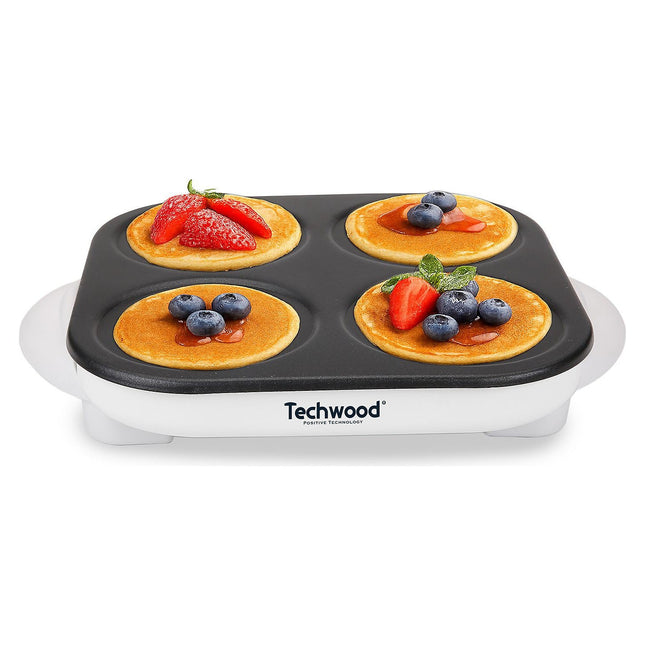 Crêpe party TECHWOOD Appareil à Mini Crêpes et Pancakes 8 Mou