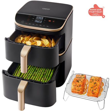 Friteuse sans huile COSORI KOSP0040EUN Turbo Tower Pro Smart, 10,8 L, panier céramique