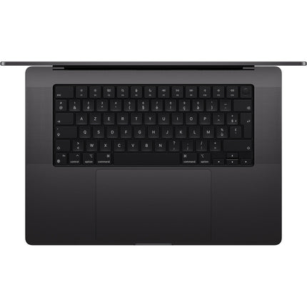 Ordinateur Apple MACBOOK Pro 16" Puce M4 Pro CPU 14 / GPU 20 coeurs Mémoire RAM 24Go Stockage 512Go SSD XDR Noir sidéral