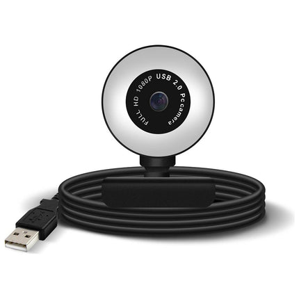 Webcam AVIZAR Webcam Ringlight USB 1080p FHD Antibruit