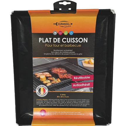Plaque de cuisson DURANDAL Plat de cuisson BBQ BBQ17