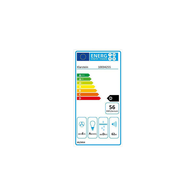 Hotte encastrable KLARSTEIN Simplica encastrable 52cm 400m³/h inox