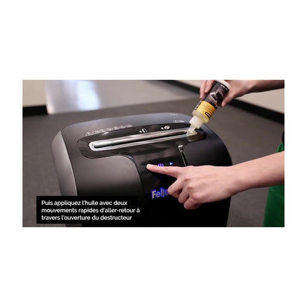 Huile lubrifiante FELLOWES Huile lubrifiante 120ml pour destructeur