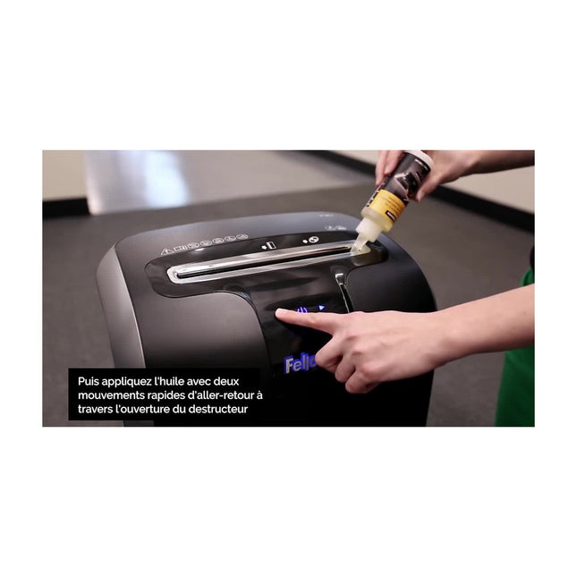 Huile lubrifiante FELLOWES Huile lubrifiante 120ml pour destructeur