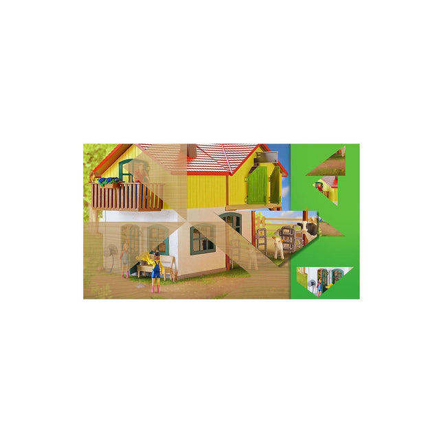 Jeu Switch JUST FOR GAMES Schleich Puzzle Farmworld