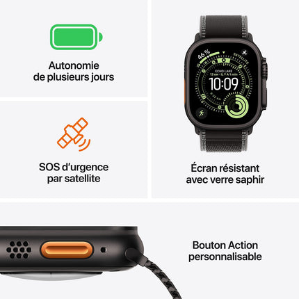 Montre connectée APPLE WATCH 49mm Tit N