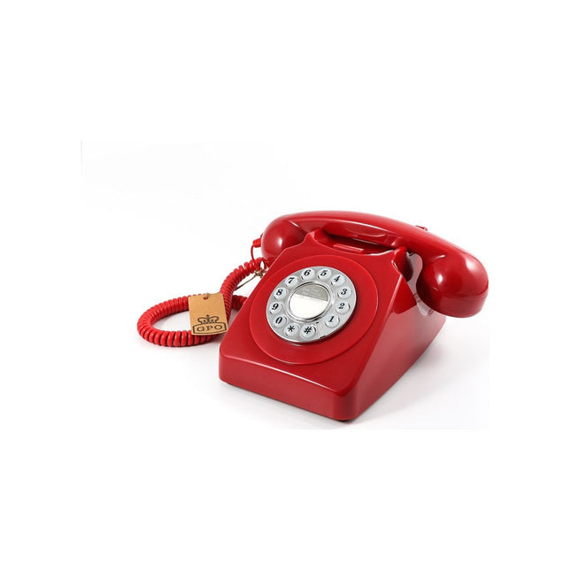 Téléphone filaire GPO RETRO Téléphone analogique GPO 746 PUSH BUTTON