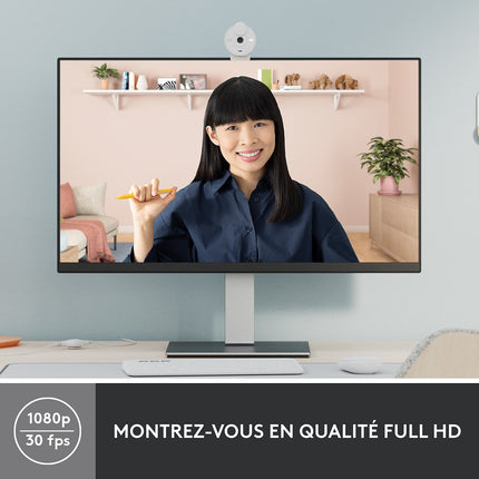 Webcam LOGITECH Brio 300 Full HD avec micro