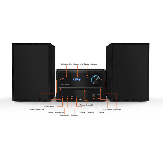 Chaîne HiFi ESSENTIELB EBMSBTH01