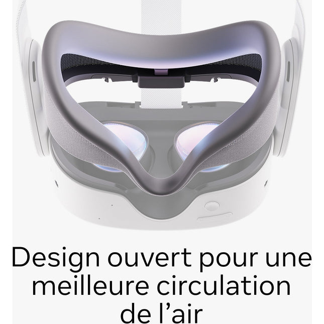 Interface faciale META Protec faciale respirante Quest 3S