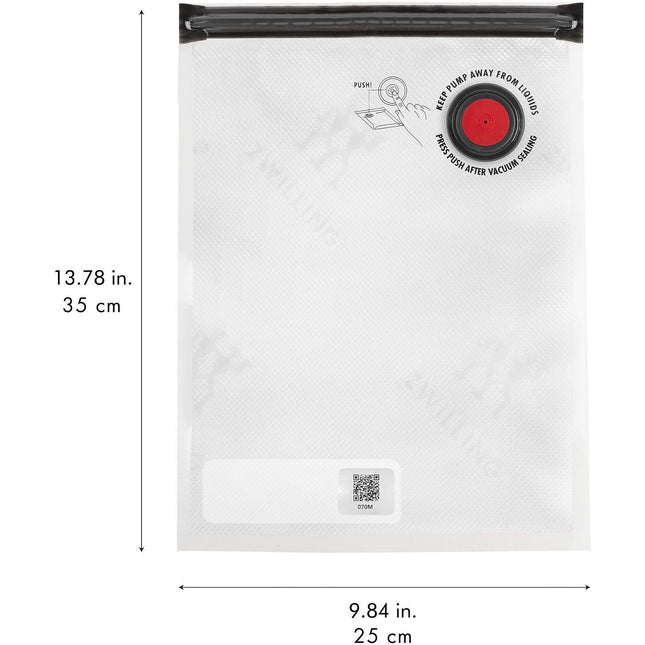 Sachets sous vide ZWILLING sacs sous vide - M - 10 pcs