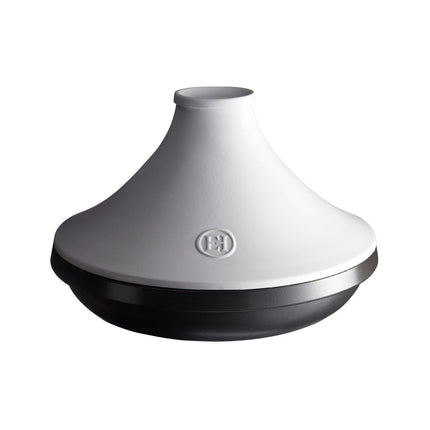 Tajine EMILE HENRY Delight induction + couvercle blanc