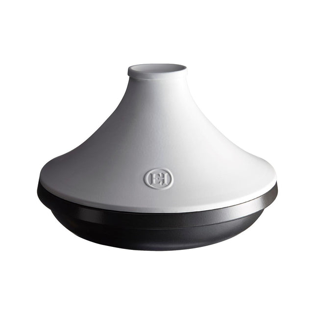 Tajine EMILE HENRY Delight induction + couvercle blanc