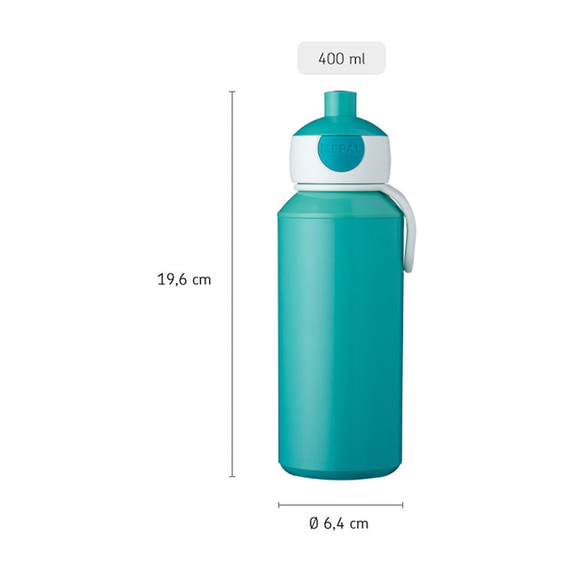 Gourde MEPAL pop-up campus 400ml little farm