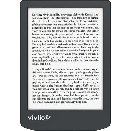 Liseuse eBook VIVLIO Coffret 2en1 Light ZEN+Housse