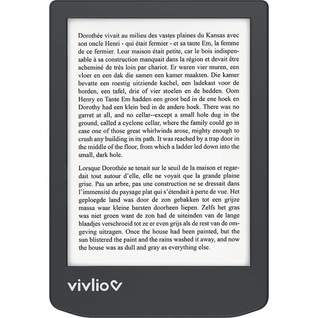 Liseuse eBook VIVLIO Coffret 2en1 Light ZEN+Housse