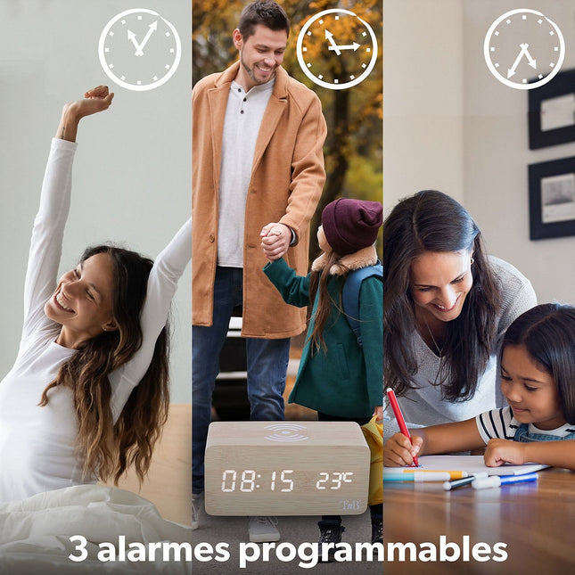 Réveil TNB CLOCKCH5W