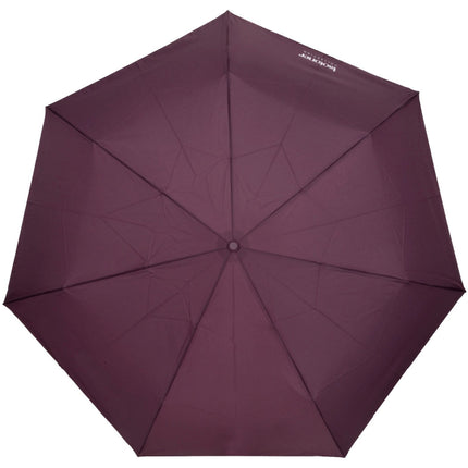 Parapluie ISOTONER 3 sections acier/alu/carbone Slim Pourpr