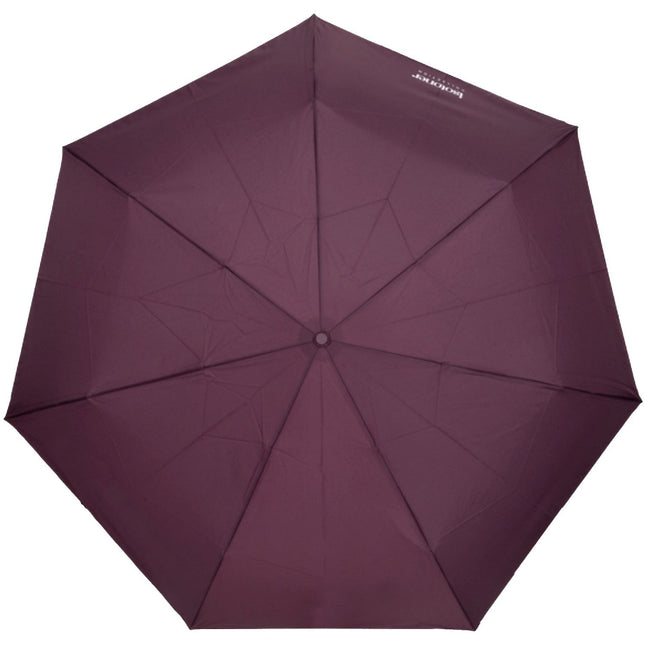 Parapluie ISOTONER 3 sections acier/alu/carbone Slim Pourpr