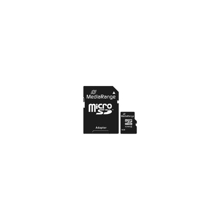 Carte Micro SD MEDIA-RANGE 16GO SDXC classe 10