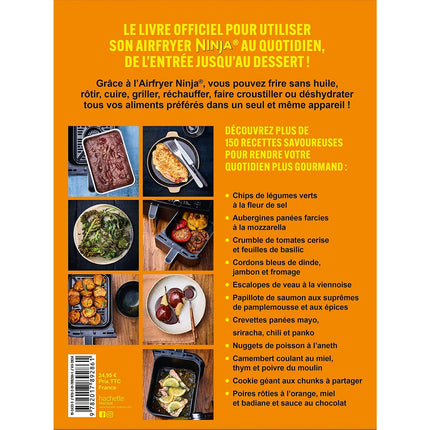 Livre de cuisine HACHETTE Ninja - Airfryer + de 150 recettes