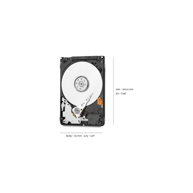 Disque dur interne WESTERN DIGITAL Western Blue Mobile, SATA 6G, Intellipow