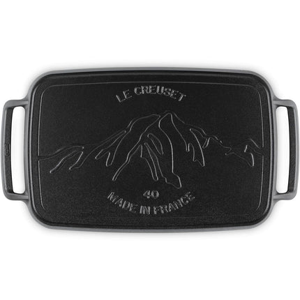 Plancha pour barbecue LE CREUSET rectangulaire collection barbecue 40cm