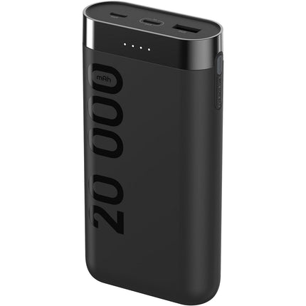Batterie externe ESSENTIELB 20 000 mAh noir