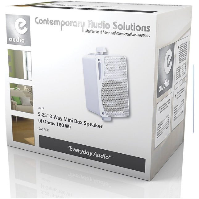Enceinte Multiroom E-AUDIO e-audio Haut-parleurs de musique de fond