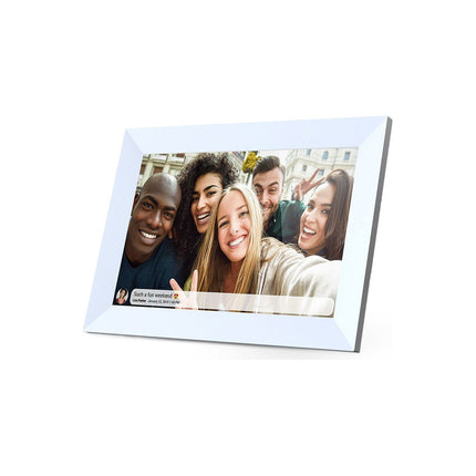 Cadre photo connecté PRIXTON Prado blanc - Écran tactile 10" - WiFi