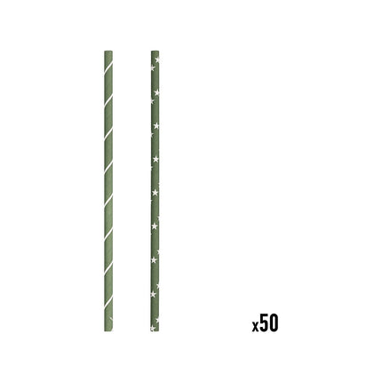 Paille 5FIVE x100 Papier Jangal