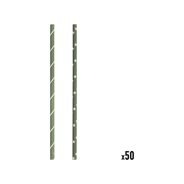 Paille 5FIVE x100 Papier Jangal